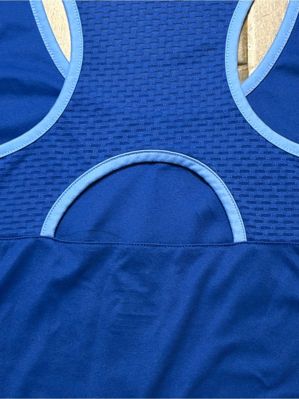 Majestic Kansas City Royals Cool Base Racerback Tank Top Blue White Logo XXL - Picture 7 of 8